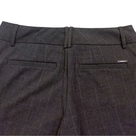 New York & Company Plaid Gray Trousers Dress Pants Stretch Size 2 Tall Grey - Picture 7 of 11